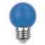 Avide Dekor LED fényforrás G45 1W E27 Kék (ABDLG45-1W-B)