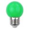 Avide Dekor LED fényforrás G45 1W E27 Zöld (ABDLG45-1W-G)