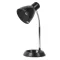 Avide Basic Asztali Lámpa O Talpú Fekete + LED fényforrás (ABDLO-B-BULB)