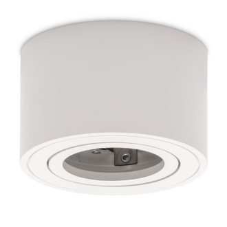   Avide A50LM Lámpatest Kerek Fehér Dönthető (ABDLRS-8050-W)