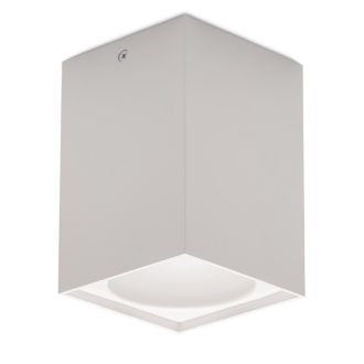 Avide GU10 Lámpatest Négyzetes Fehér (ABDLS-97140-W)