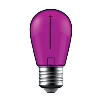   Avide Dekor LED Filament fényforrás 1W E27 Lila (ABDLS44F-1W-P)