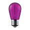 Avide Dekor LED Filament fényforrás 1W E27 Lila (ABDLS44F-1W-P)