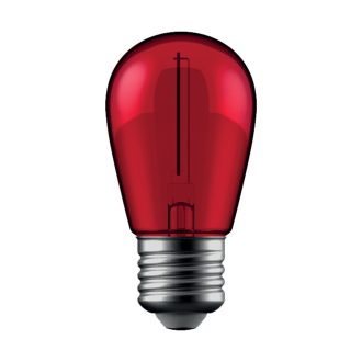   Avide Dekor LED Filament fényforrás 1W E27 Piros (ABDLS44F-1W-R)