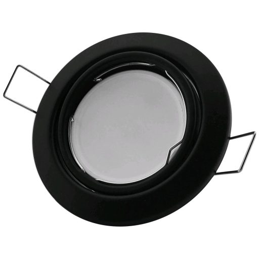 Avide GU10 Keret Domború Forgatható Fekete (ABGU10F-CS-B)