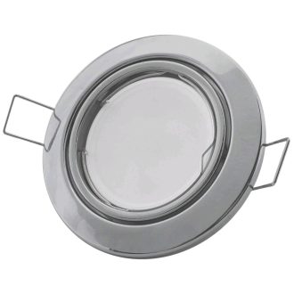 Avide GU10 Keret Domború Forgatható Króm (ABGU10F-CS-CH)