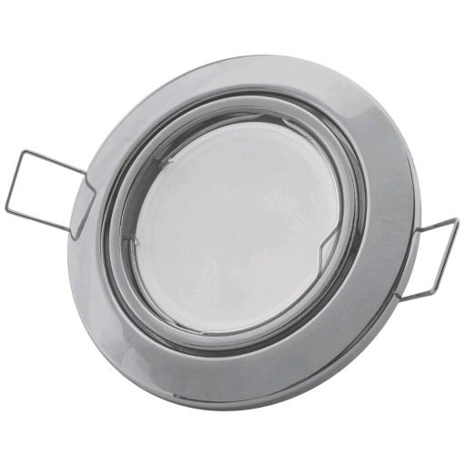 Avide GU10 Keret Domború Forgatható Króm (ABGU10F-CS-CH)