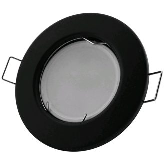 Avide GU10 Keret Normál Fekete (ABGU10F-N-B)