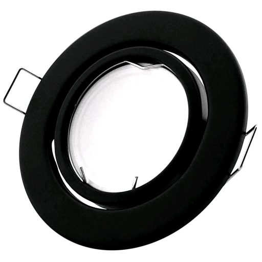 Avide GU10 Keret Normál Forgatható Fekete (ABGU10F-NS-B)