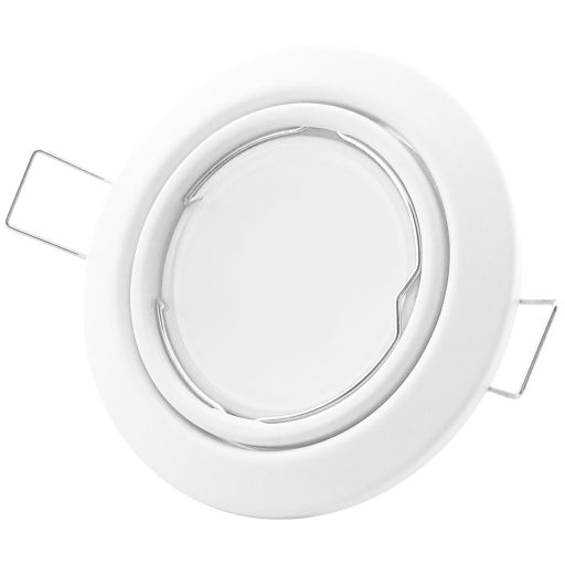 Avide GU10 Keret Normál Forgatható Fehér (ABGU10F-NS-W)