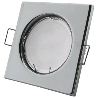 Avide GU10 Keret Négyzetes Króm (ABGU10F-S-CH)