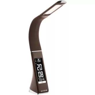   Avide LED Asztali Lámpa Üzleti Bőrhatású Naptár Barna 6W (ABLDL-BLC-6W-BR)
