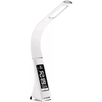  Avide LED Asztali Lámpa Luna Üzleti Bőrhatású Naptár Fehér 6W (ABLDL-BLC-6W-WH)
