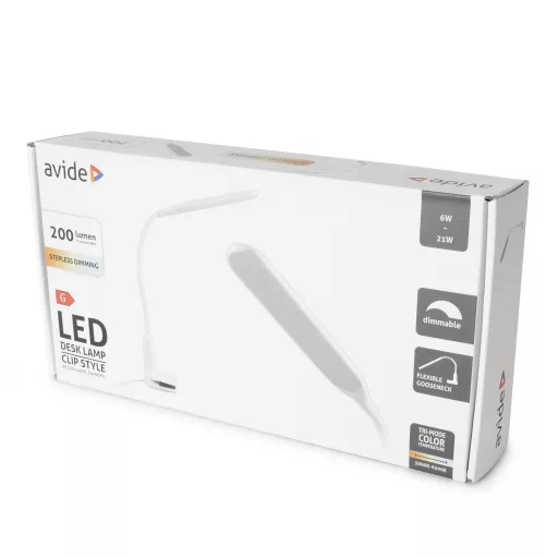 Avide LED Asztali Lámpa Felfogatható és Állványos 6W CCT (ABLDL-DM-STAND-6W-CCT)