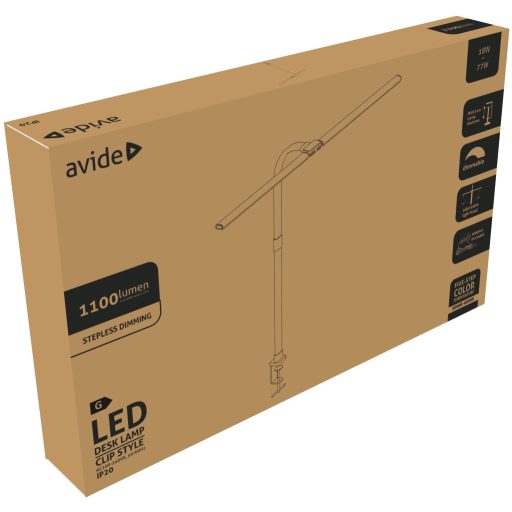 Avide LED Asztali Lámpa Duplafejű 18W (ABLDL-DOUBLE-18W)