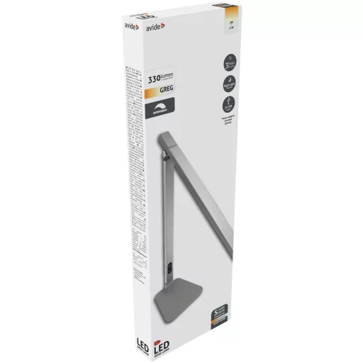 Avide LED Asztali Lámpa Összecsukható DC 5V 8W (ABLDL-F-DC-8W)
