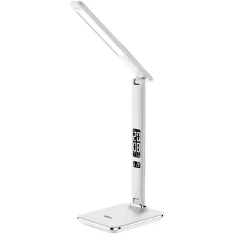   Avide LED Asztali Lámpa Irodai Bőrhatású Naptár Nathan Fehér 6W (ABLDL-OLC-6W-WH)
