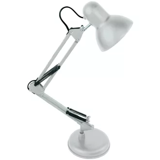   Avide Basic Asztali Lámpa Vintage Feher Plasztik Max 60W (ABLDL-VINTE27-PC-W-60W)