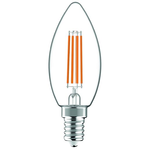 Avide LED Filament Candle 4.9W E14 NW 4000K Super High Lumen (ABLFC14NW-4.9W-SHL)