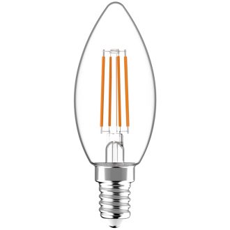 Avide LED Filament Candle 4.5W E14 WW 2700K (ABLFC14WW-4.5W)