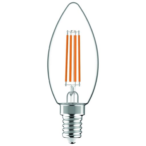 Avide LED Filament Candle 4.9W E14 WW 2700K Super High Lumen (ABLFC14WW-4.9W-SHL)