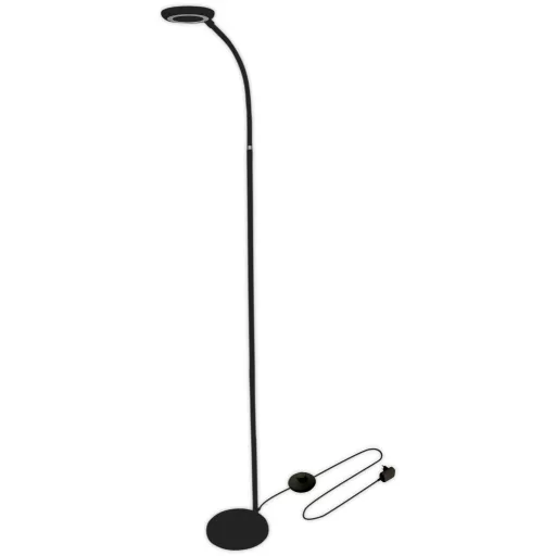 Avide LED Állólámpa Angel 12W NW Fekete (ABLFL-12W-ANGEL-B)
