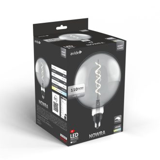   Avide LED Jumbo Filament Nowra Smokey 4.5W E27 2200K Fényerőszabályzós (ABLJFA-4.5W-NOW-S)