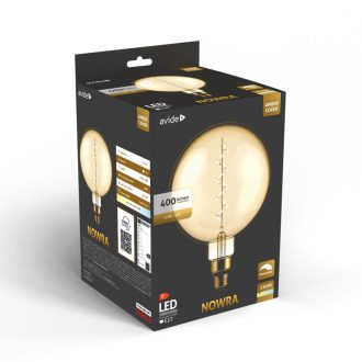   Avide LED Jumbo Filament Nowra Amber 4.5W E27 2200K Fényerőszabályzós (ABLJFA-4.5W-NOW)