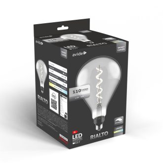   Avide LED Jumbo Filament Rialto Smokey 4.5W E27 2200K Fényerőszabályzós (ABLJFA-4.5W-RIA-S)