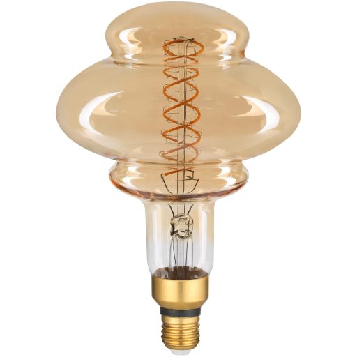 Avide LED Jumbo Filament Pearl 160x210mm Amber 8W E27 2400K Fényerőszabályzós (ABLJFA-8W-PEA)