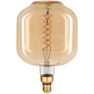   Avide LED Jumbo Filament Ross 180x295mm Amber 8W E27 2400K Fényerőszabályzós (ABLJFA-8W-ROS)