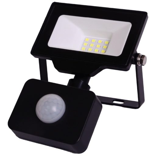 Avide LED Reflektor Slim SMD 10W CW 6400K Mozgásérzékelős PIR (ABLRFLCW-10W-PIR)