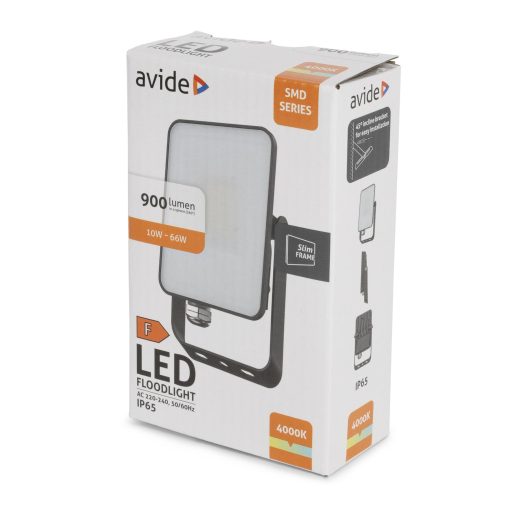 Avide LED Reflektor SMD Keret nélküli 10W NW 4000K (ABLRFLNW-10W-FS)