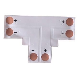   Avide LED Szalag 12V 2835 T Elosztó (ABLS12V3528-T-CONNECTOR)