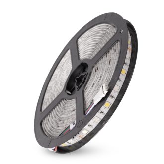   Avide LED Szalag 12V 12W RGB+W(6000K) IP65 5m (ABLS12V5050-60RGBCW65)