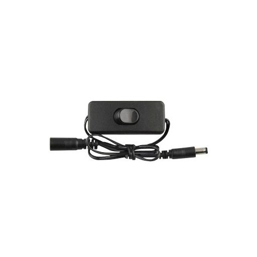 Avide LED Szalag 12-24V DC csatlakozó kapcsolóval, fehér, 50cm (5 db-os csom.) (ABLS12VDC-SWITCH-5)