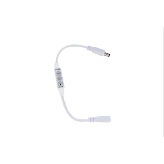   Avide LED Szalag 5-24V 48W Fényerőszabályzó Mini 3 Gombos Vezérlő (ABLS12VMDIMM-48W-3KDC)