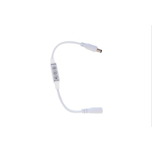 Avide LED Szalag 5-24V 48W Fényerőszabályzó Mini 3 Gombos Vezérlő (ABLS12VMDIMM-48W-3KDC)