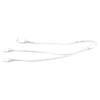   Avide LED Szalag 12V RGB Kétágú Elosztó Kábel (3 darabos csomag) (ABLS12VRGB-2WAY-SPLIT-3)
