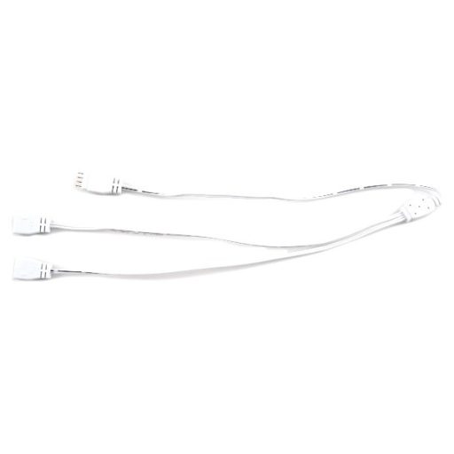 Avide LED Szalag 12V RGB Kétágú Elosztó Kábel (3 darabos csomag) (ABLS12VRGB-2WAY-SPLIT-3)