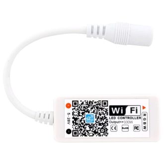   Avide LED Szalag 5-24V 100W RGB+W Mini WIFI-s Vezérlő (ABLS12VRGBW-100W-WIFI)