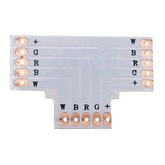   Avide LED Szalag 12V RGB+W T Elosztó (ABLS12VRGBW-T-CONNECTOR)