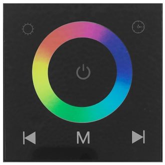   Avide LED Szalag 12-24V 144W RGB Érintőpaneles Távirányító és Vezérlő (ABLS12VTPRGB-144W-RFC)