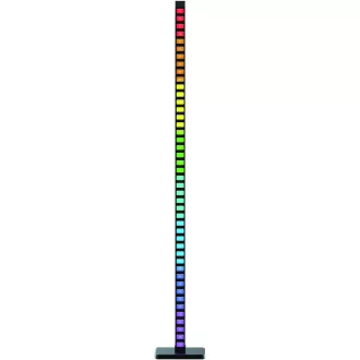   Avide LED saroklámpa digitális RGB zene szenzorral + IR távirányítóval (ABLSBL-CLS10W-RGB)