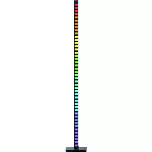 Avide LED saroklámpa digitális RGB zene szenzorral + IR távirányítóval (ABLSBL-CLS10W-RGB)
