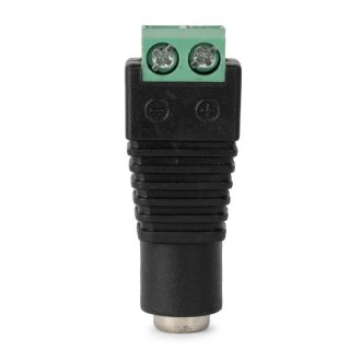   Avide LED Szalag 12-24V DC anya csatlakozó sorkapoccsal (50 db-os csom.) (ABLSDC-FEMALE-PLUG-50)