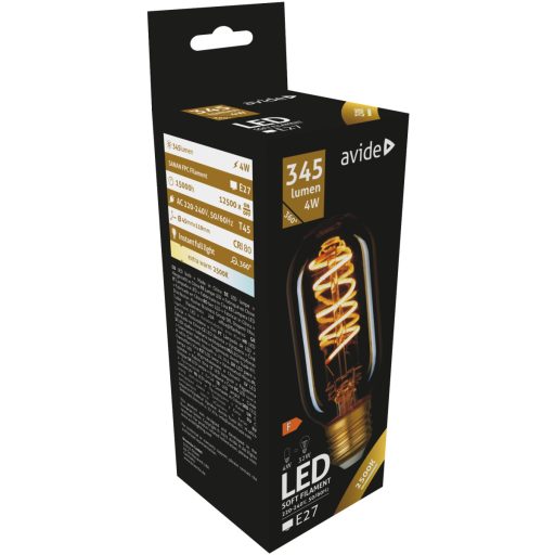 Avide LED Soft Filament T45 4W E27 EW 2700K (ABLSFT45EW-4W)
