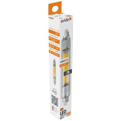 Avide LED 10W R7S 18x118mm NW 4000K Dimm. (ABR7SNW10W-CL-D)