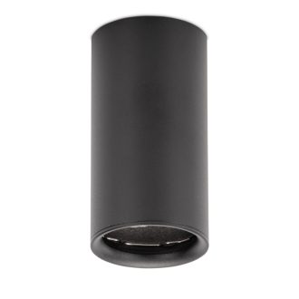 Avide GU10 Lámpatest Kerek Fekete 100mm (ABSDL-55100-B)