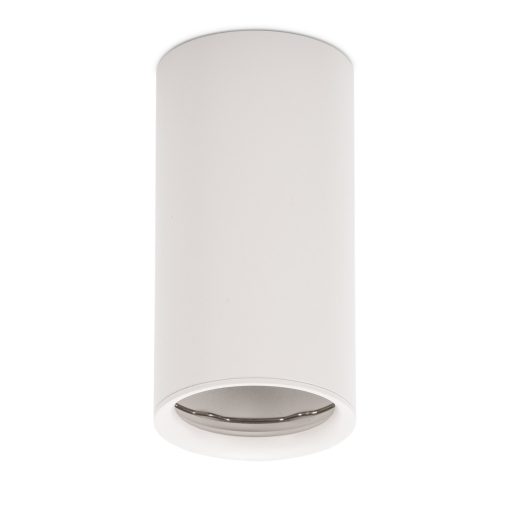 Avide GU10 Lámpatest Kerek Fehér 100mm (ABSDL-55100-W)